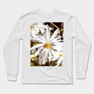 Tender spring magnolia flower - the magic of flowers Long Sleeve T-Shirt